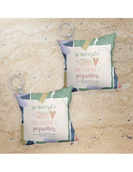 LLAVERO ALMOHADITA DIA DEL MAESTRO