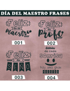 Frases día del maestro png