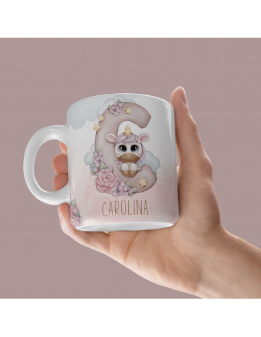 Tazas iniciales Unicornio Tazas iniciales Unicornio