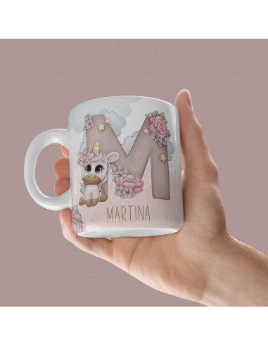 Tazas iniciales Unicornio Tazas iniciales Unicornio