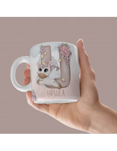 Tazas iniciales Unicornio Tazas iniciales Unicornio