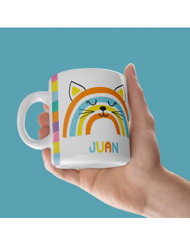 Taza almohadón carita animalitos...