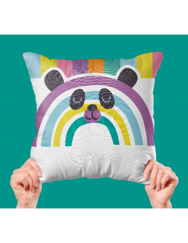 Taza almohadón carita animalitos...