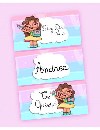 KIT IMPRIMIBLE CHOCOLATINES DIA DEL...