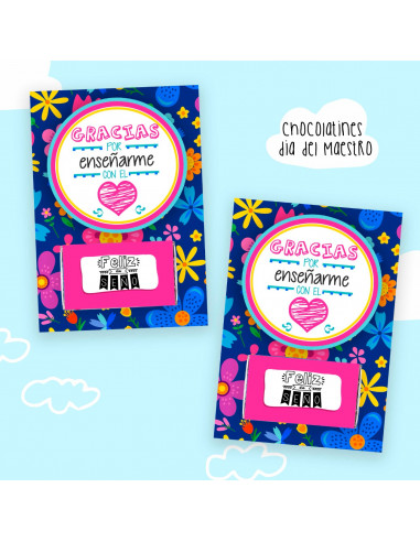 Chocolatines día del maestro