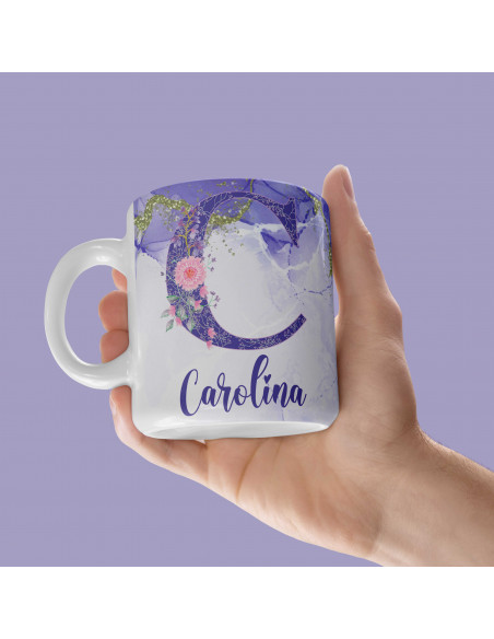 Tazas iniciales Lila