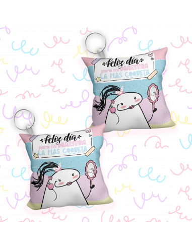 Almohadones flork día del maestro