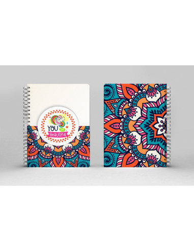 AGENDA/CUADERNO/ANOTADOR MANDALA