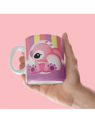 Stitch bebé Taza Almohadón