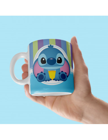 Stitch bebé Taza Almohadón