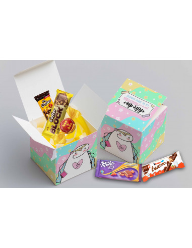 Caja Cubo Sublimación Día del Maestro