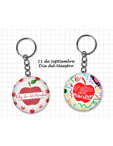 LLAVEROS DIA DEL MAESTRO