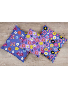 Almohadones estampados...