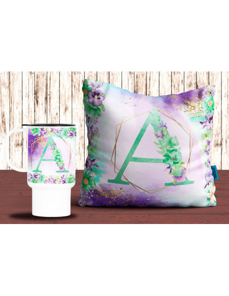 PACK INICIALES - ALMOHADON, JARRO TERMICO Y ANOTADOR