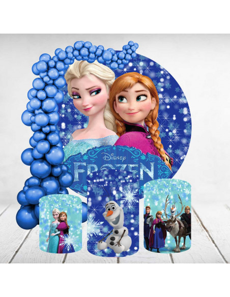 Decoración mesa frozen