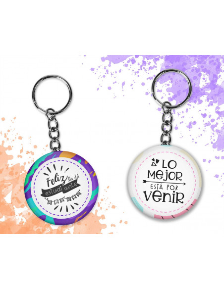 Llaveros día del estudiante