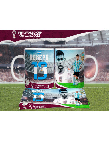 Tazas Argentina Mundial Qatar 2022