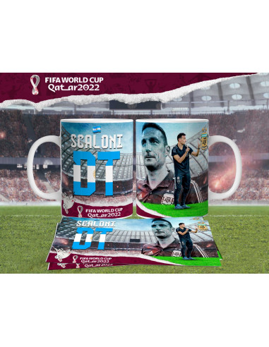 Tazas Argentina Mundial Qatar 2022