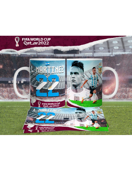 Tazas Argentina Mundial Qatar 2022