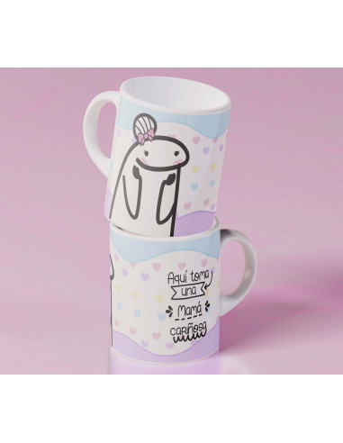 Aquí toma una mama flork taza