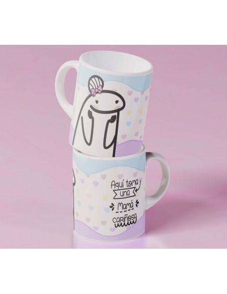 Aquí toma una mama flork taza