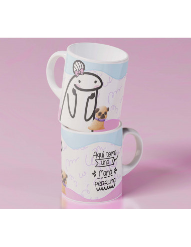 Aquí toma una mama flork taza