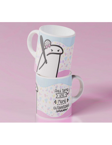 Aquí toma una mama flork taza