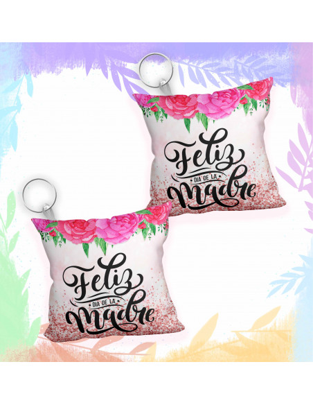 Llavero almohadita día de la madre