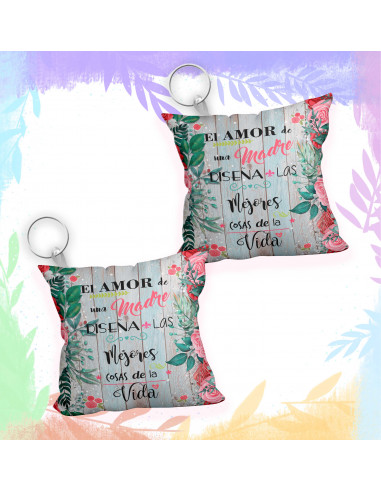 Llavero almohadita día de la madre