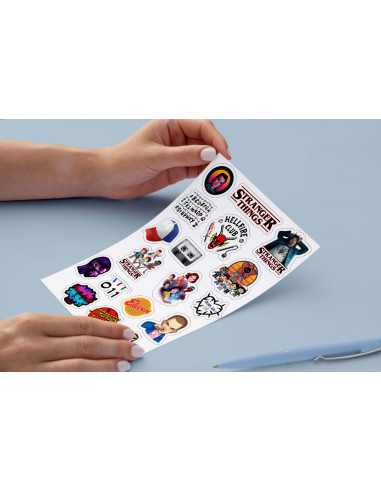 Stickers Grey Friends Stranger