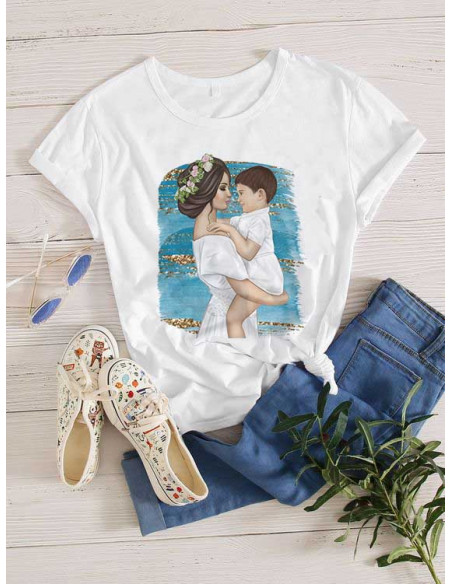 Remeras dibujos día de la madre