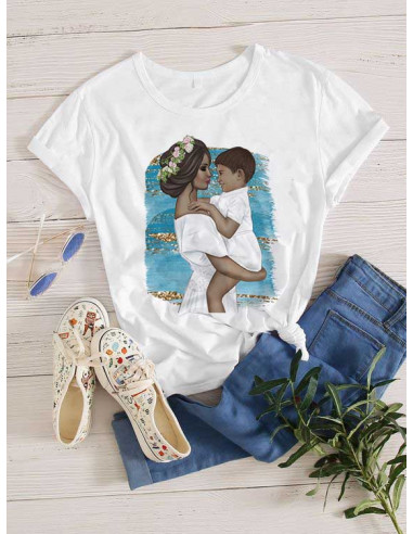 Remeras dibujos día de la madre