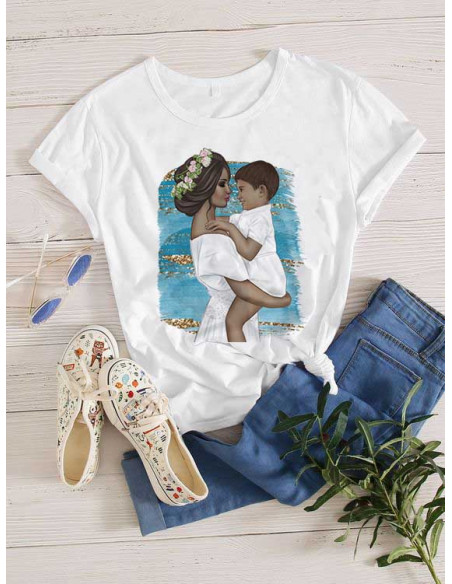 Remeras dibujos día de la madre