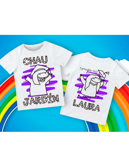 Remera Egresadito flork