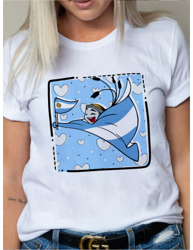 Remeras Argentina Mujeres