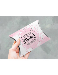 Caja almohada día de la madre