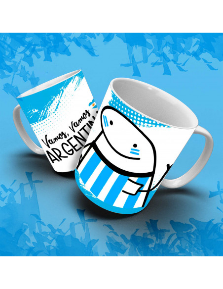 Tazas Argentina Flork