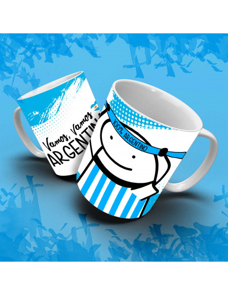 Tazas Argentina Flork