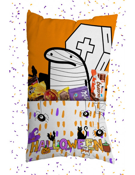Almohadones bolsillo flork halloween
