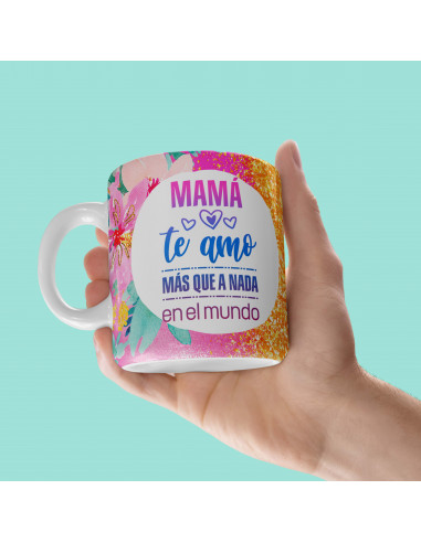 copy of Aquí toma una mama flork taza