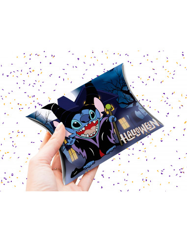 Caja almohada Halloween stitch