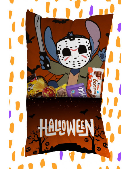 Almohadones bolsillo STITCH halloween