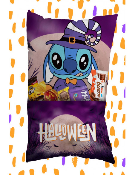 Almohadones bolsillo STITCH halloween