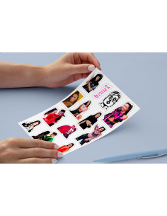 Stickers Duki y Emilia 2