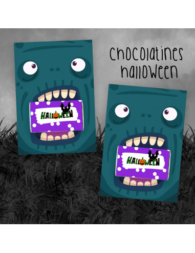 Chocolatines halloween