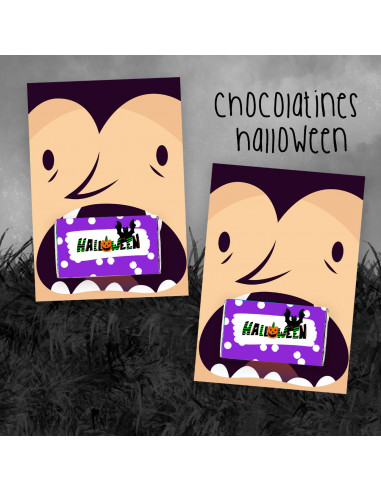 Chocolatines halloween