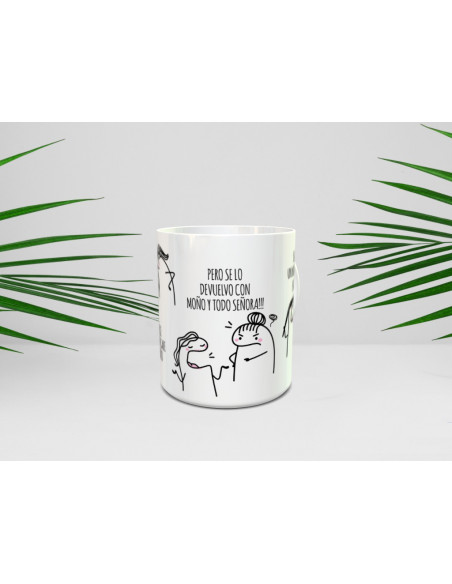 TAZA FLORK MEME SUEGRA