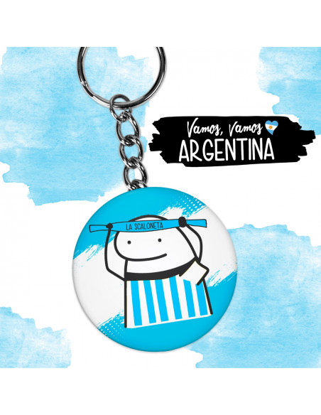 Llaveros Argentina Flork