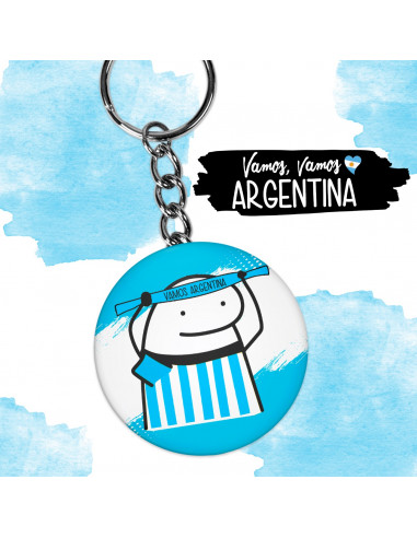 Llaveros Argentina Flork