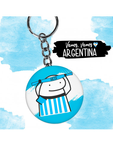 Llaveros Argentina Flork